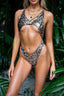 Gold leopard penthouse Swimsuit