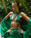 Emerald Green silk pajama set