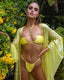 Yellow ring bikini