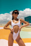White Cutout Swimsuit